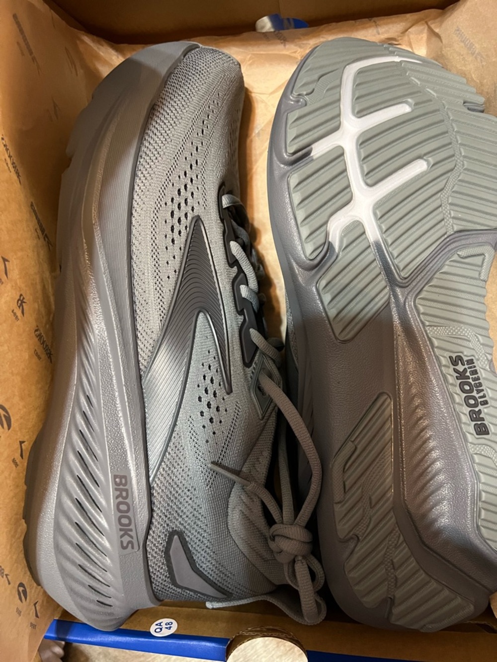 Brooks Glycerin 23 Men's Gray/Black Running Shoes